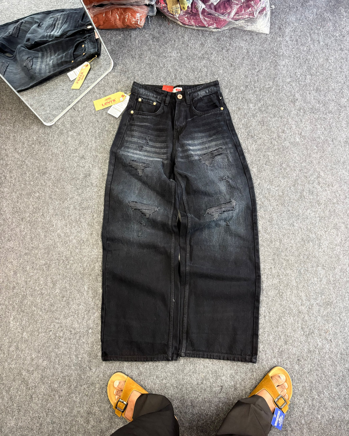 LEVI'S 1ST COPY WIDELEG JEANS