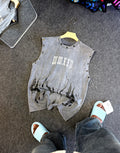 IMP SLEEVE LESS TEE'S